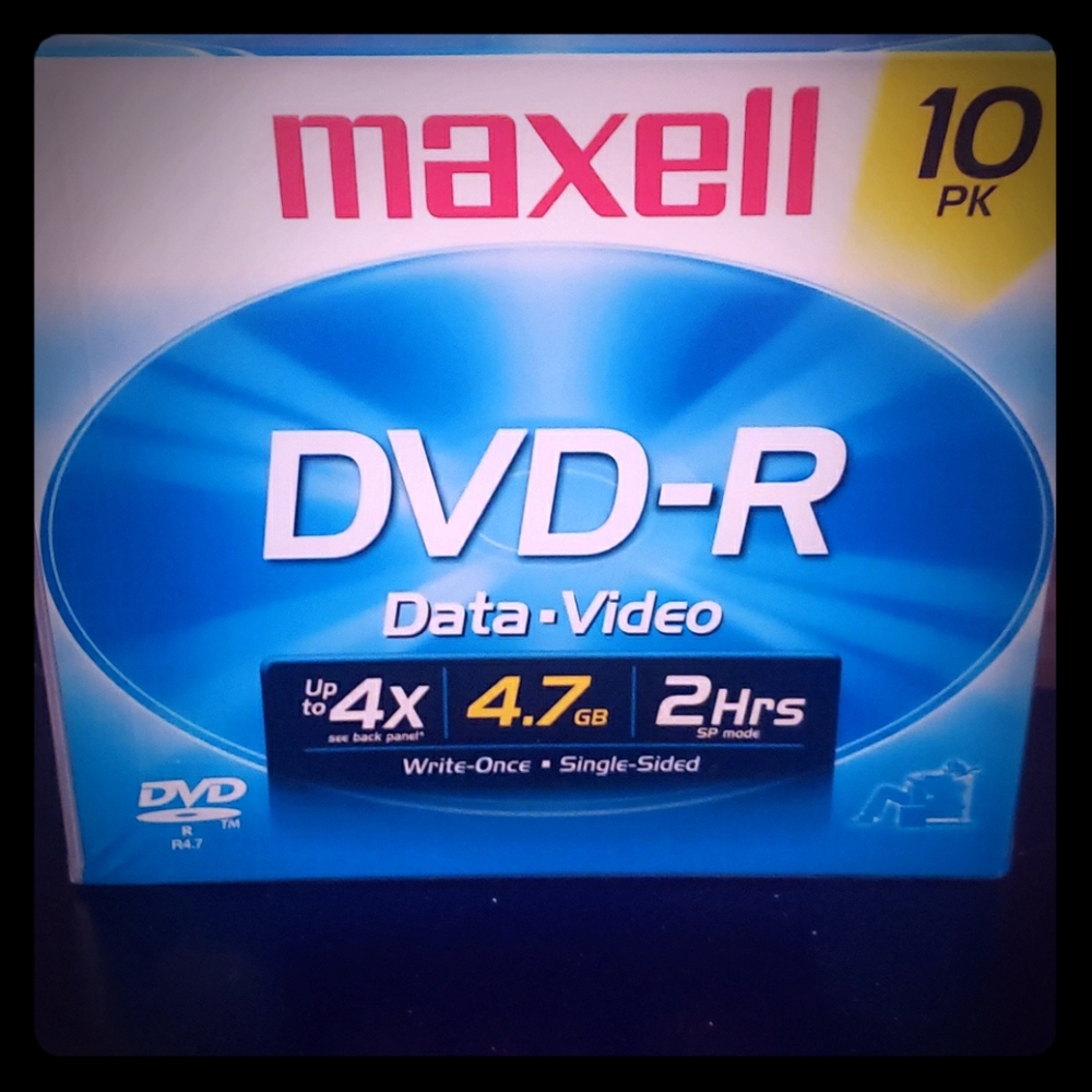 Maxwell DVD-R Brand New 10 Pack
